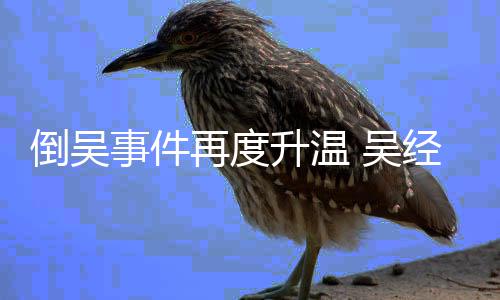 经国拒绝会辞再度组委职要求倒吴事件升温 吴
