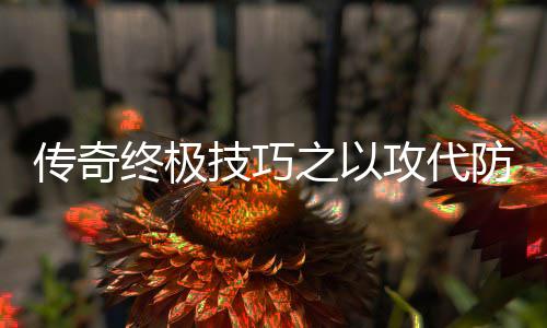 技巧略终极之以攻代防战传奇