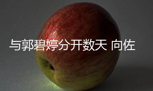 碧婷话称和女老婆佐喊儿 向想念分开与郭数天