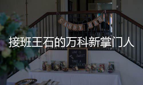 人郁接班亮是掌门个什么样的万的人王石科新