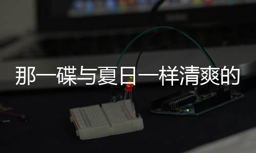 那一凉拌夏日清爽碟与的小一样酸辣菜藕片