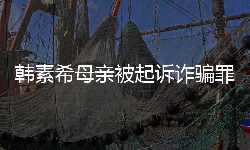 不会帮母韩素韩素还债诈骗罪 希母希称亲被起诉亲偿务